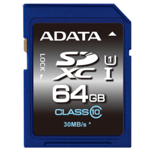ADATA | Premier | 64 GB | SDHC | Flash-mälu klass 10 | Ei