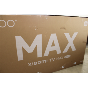 Xiaomi | TV | Max 2025 | 100 | Smart TV | Google TV | UHD | Grey | DAMAGED PACKAGING, USED, REFURBISHED, WORKS BAD ON 2.4 Ghz WIFI, WORKS GOOD ON  5 Ghz WIFI