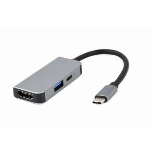 I/O ADAPTER USB-C HDMI/USB3/3IN1 A-CM-COMBO3-02 GEMBIRD