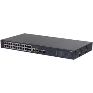 Lüliti | DAHUA | CS4226-24ET-375 | Tüüp L2 | Lauaarvuti/jalamu | 24 PoE-porti | 375 W | DH-CS4226-24ET-375 | DH-CS4226-24ET-375
