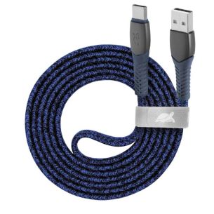 KAABEL USB-C JA USB2.0 1.2M/SININE PS6102 BL12 RIVACASE